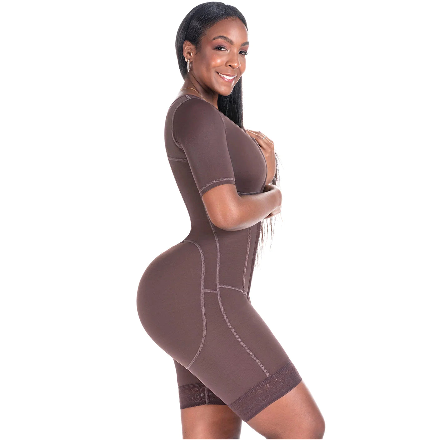 Fajas Colombianas Post Surgery BBL Mid Thigh Shapewear for Women | 938BF
