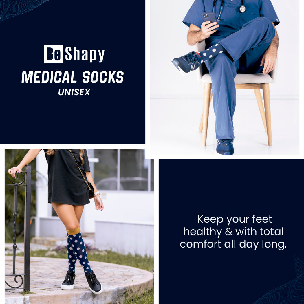 Medical Compression Socks | Be Shapy Socks 2 Pack
