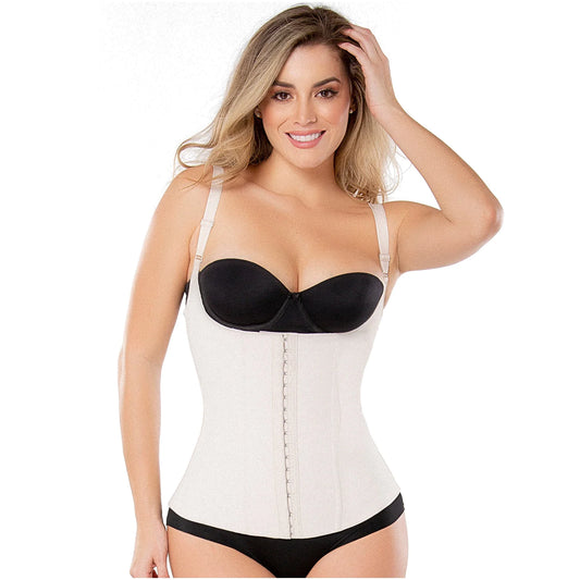 Colombian Fajas Breasts Lift And Tummy Control Slimming Shapewear Vest | 002397