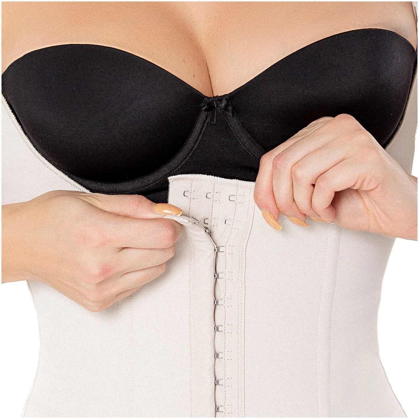 Colombian Fajas Breasts Lift And Tummy Control Slimming Shapewear Vest | 002397