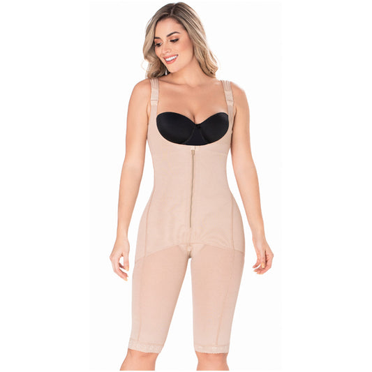 Colombian Fajas Knee Lenght Full Body Shapewear | 2397