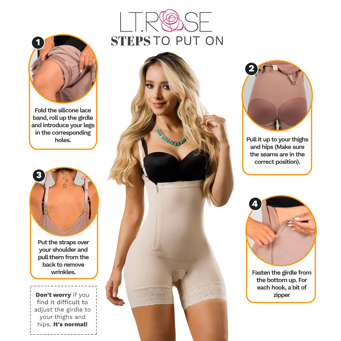 Colombian Fajas Everyday Use & Postpartum Butt Lifting Shapwear | 21111