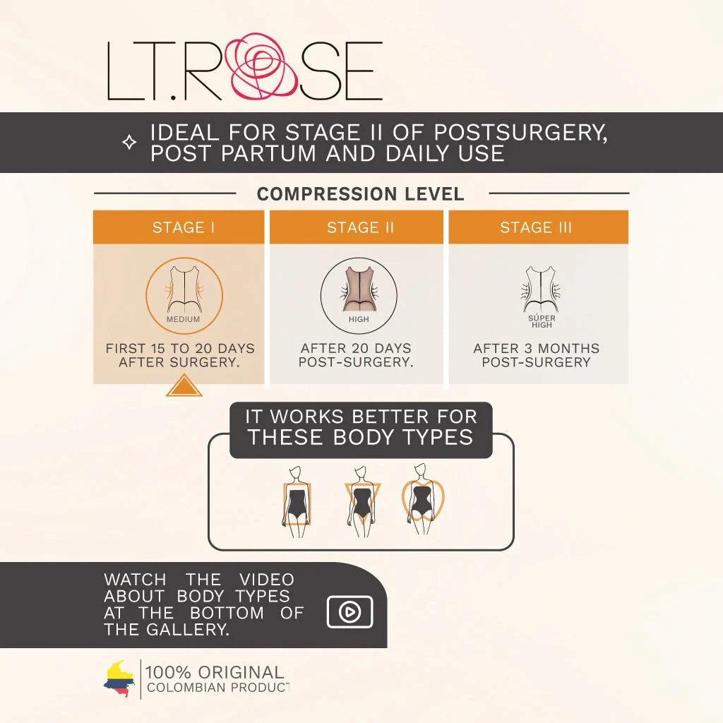 Colombian Fajas Everyday Use & Postpartum Butt Lifting Shapwear | 21111