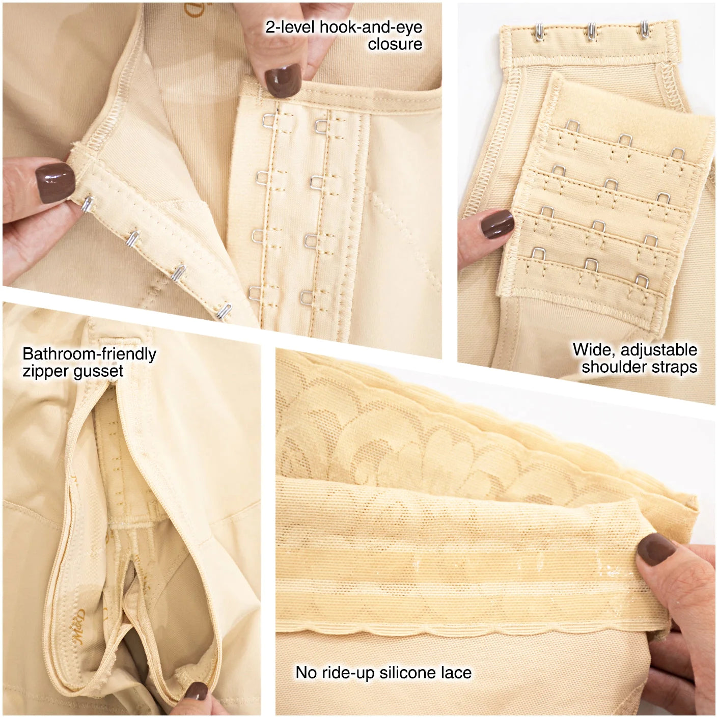 Post-Surgery Tummy Tuck And Postpartum Colombian Faja Bodysuit | 0065