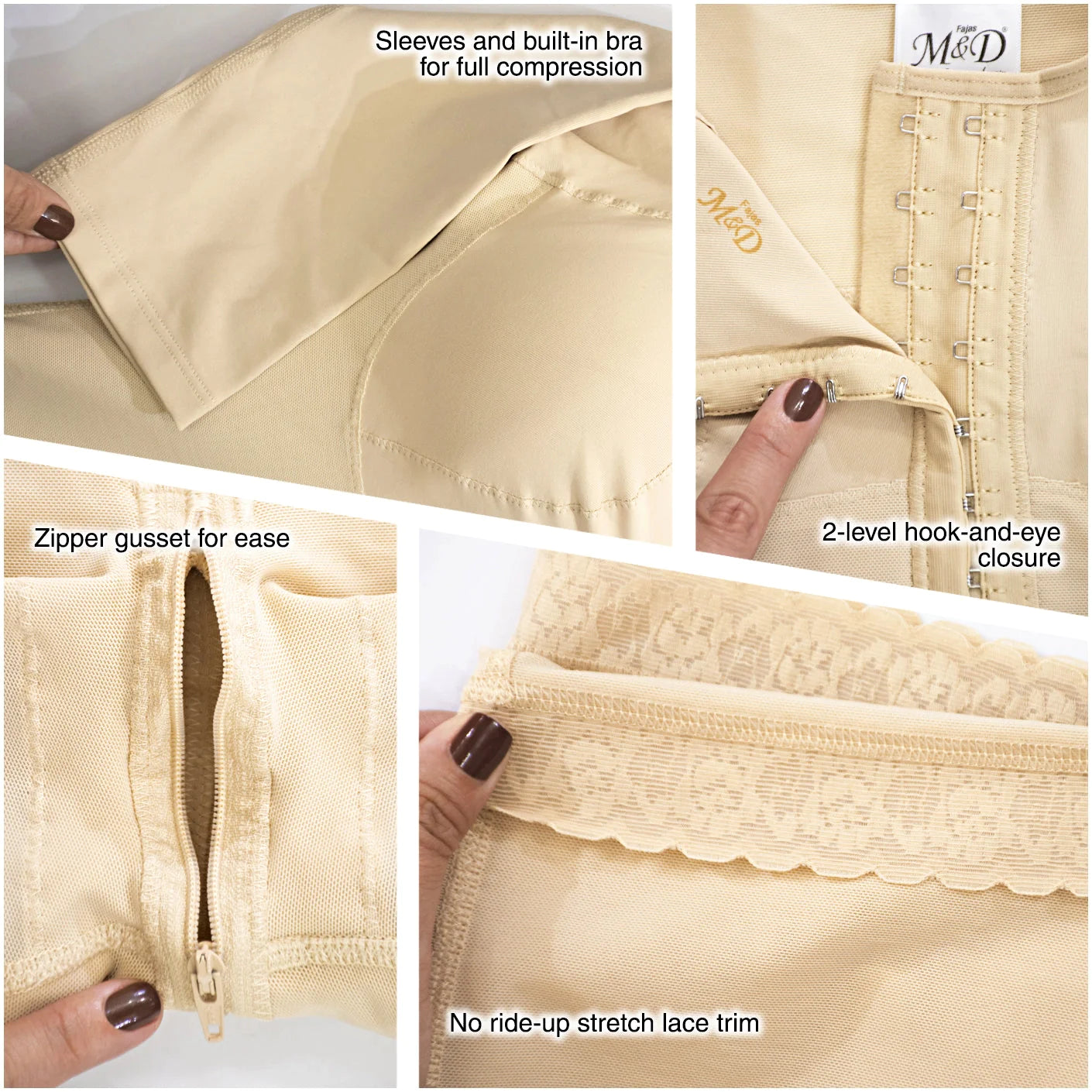 Colombian Fajas Full Body Suit Post-Surgery Tummy Tuck Shapewear | 0161