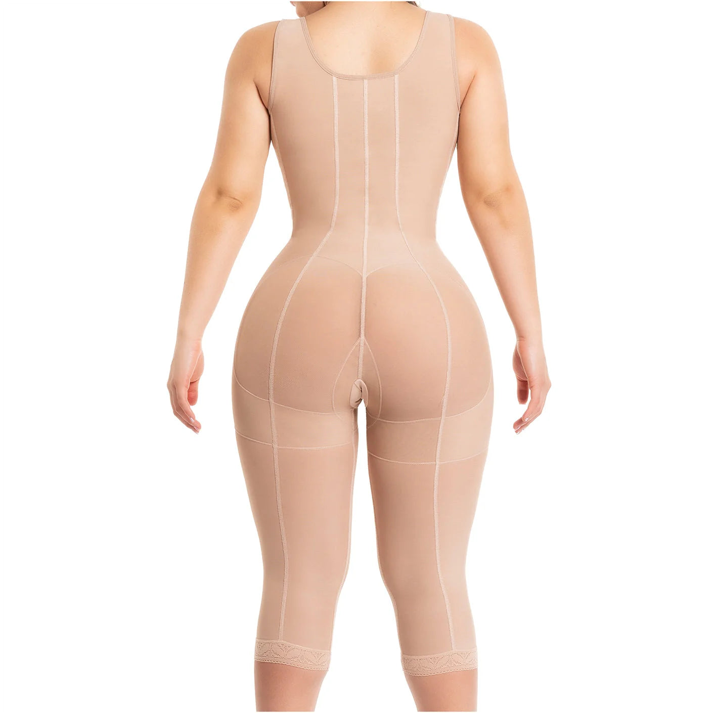 Colombian Fajas Tummy Tuck And Liposuction Post-Surgery Capri Shapewear | 520-01