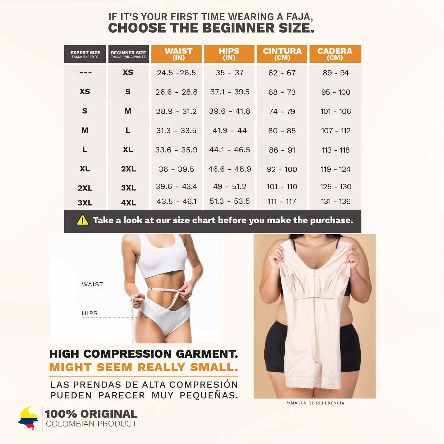 Fajas Colombianas Best Everyday Use Shapewear Medium Compression | 086BF