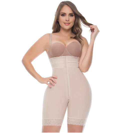 Colombian Fajas High Waisted Strapless Tummy Control Butt Lifter Shapewear | F-6199