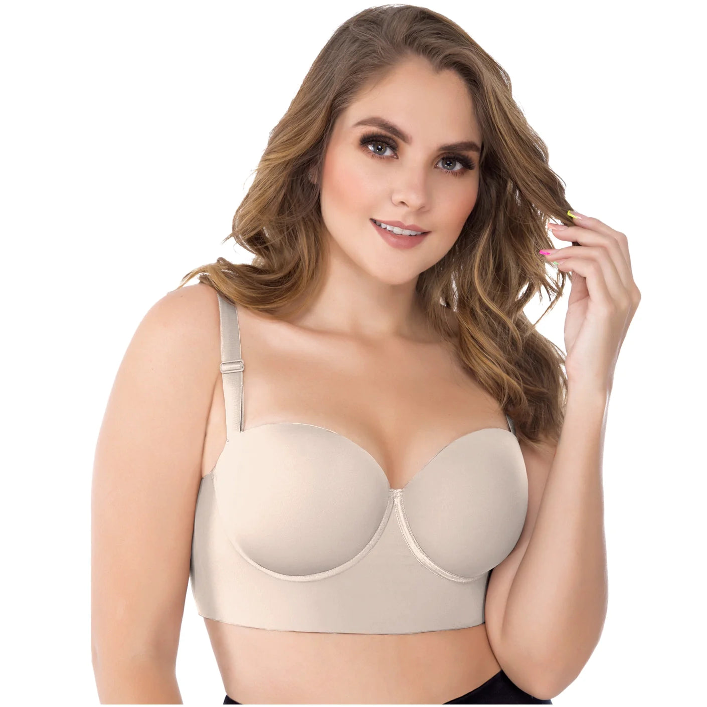 Firm Control Strapless Bra For Women | BRA-8034