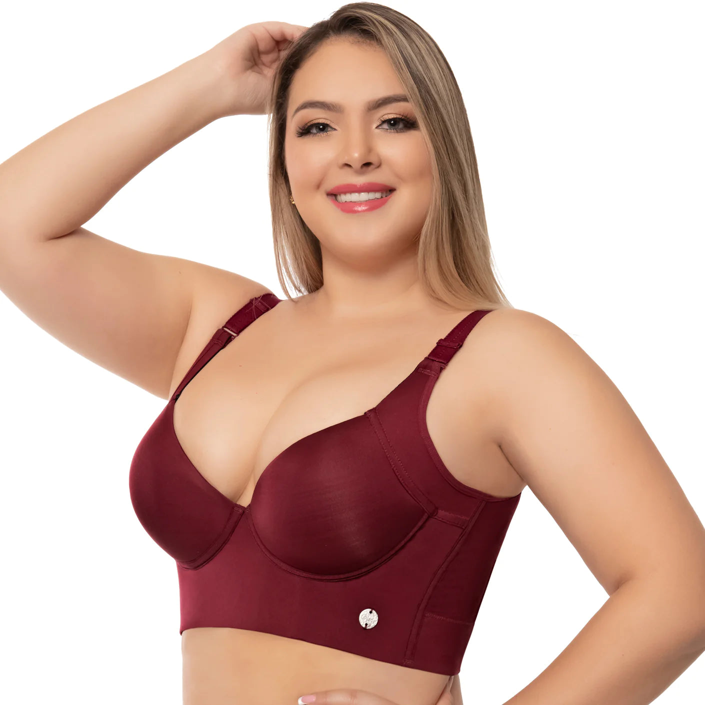 Extra Firm High Compression Full Cup Push Up Bra | 8532