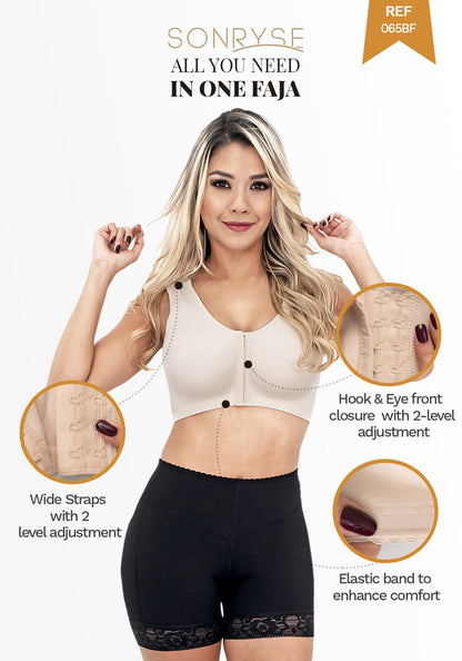 Post Surgical Compression Bra With Front Hook-And-Eye Closure | 065BF