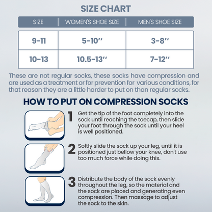 Medical Compression Socks | Be Shapy Socks 2 Pack