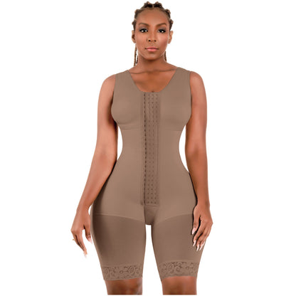 Hourglass Colombian Shapewear with Bra faja | Bling Shapers 553BF | Extreme Compression