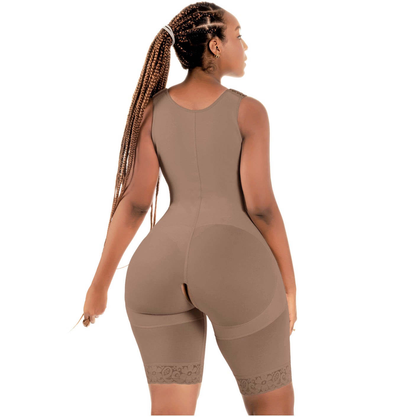 Hourglass Colombian Shapewear with Bra faja | Bling Shapers 553BF | Extreme Compression