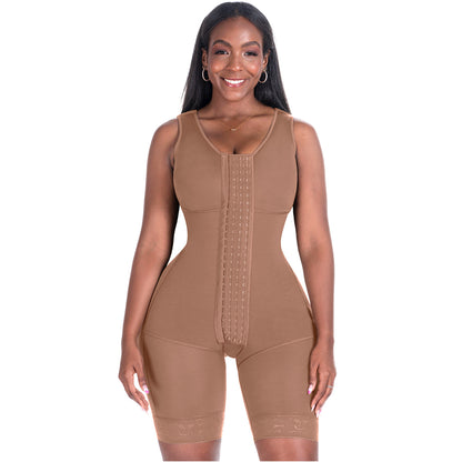 Hourglass Colombian Shapewear with Bra faja | Bling Shapers 553BF | Extreme Compression