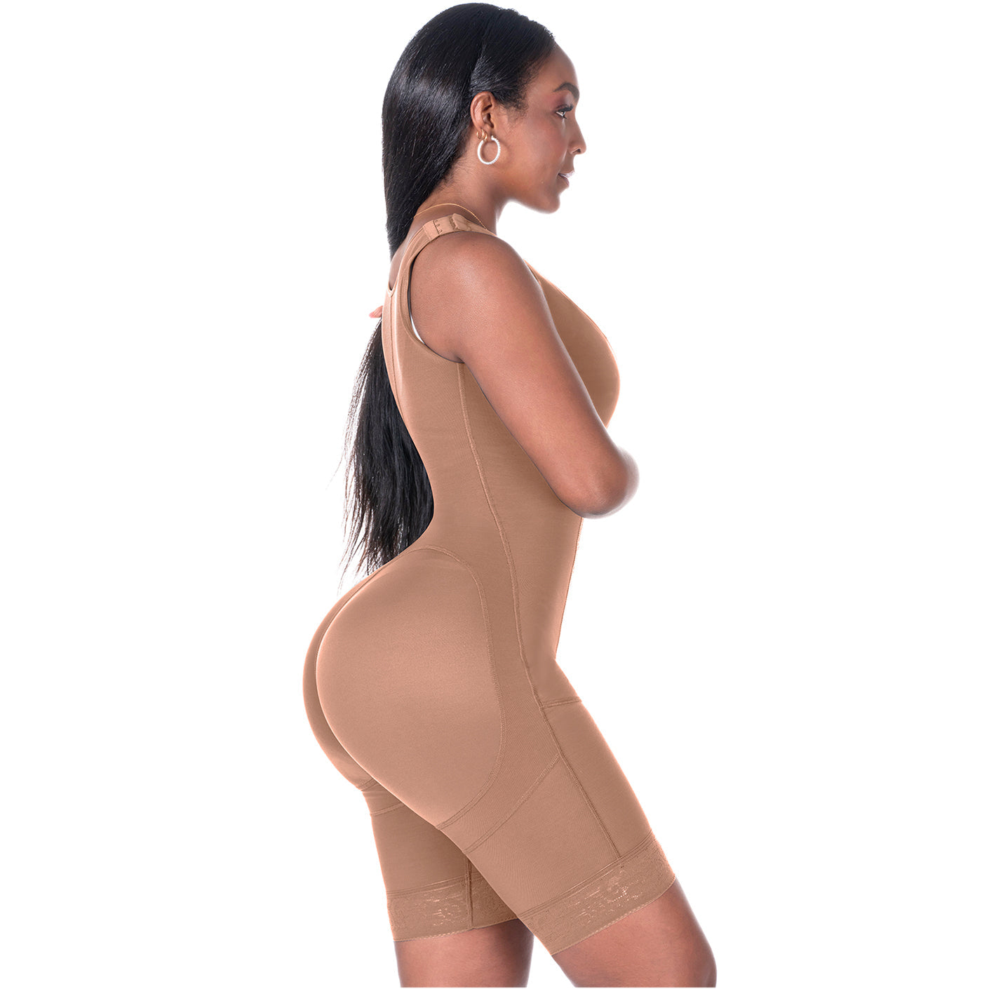 Hourglass Colombian Shapewear with Bra faja | Bling Shapers 553BF | Extreme Compression