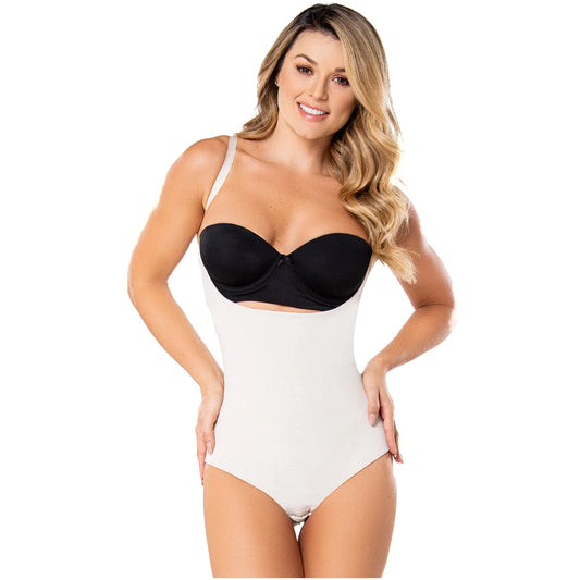 Slimming Bodysuit Latex Colombian Faja Open Bust Tummy Control | 002375