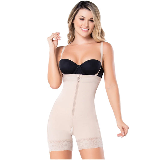 Colombian Fajas Everyday Use Mid-Thigh Shapewear For Women | 002407