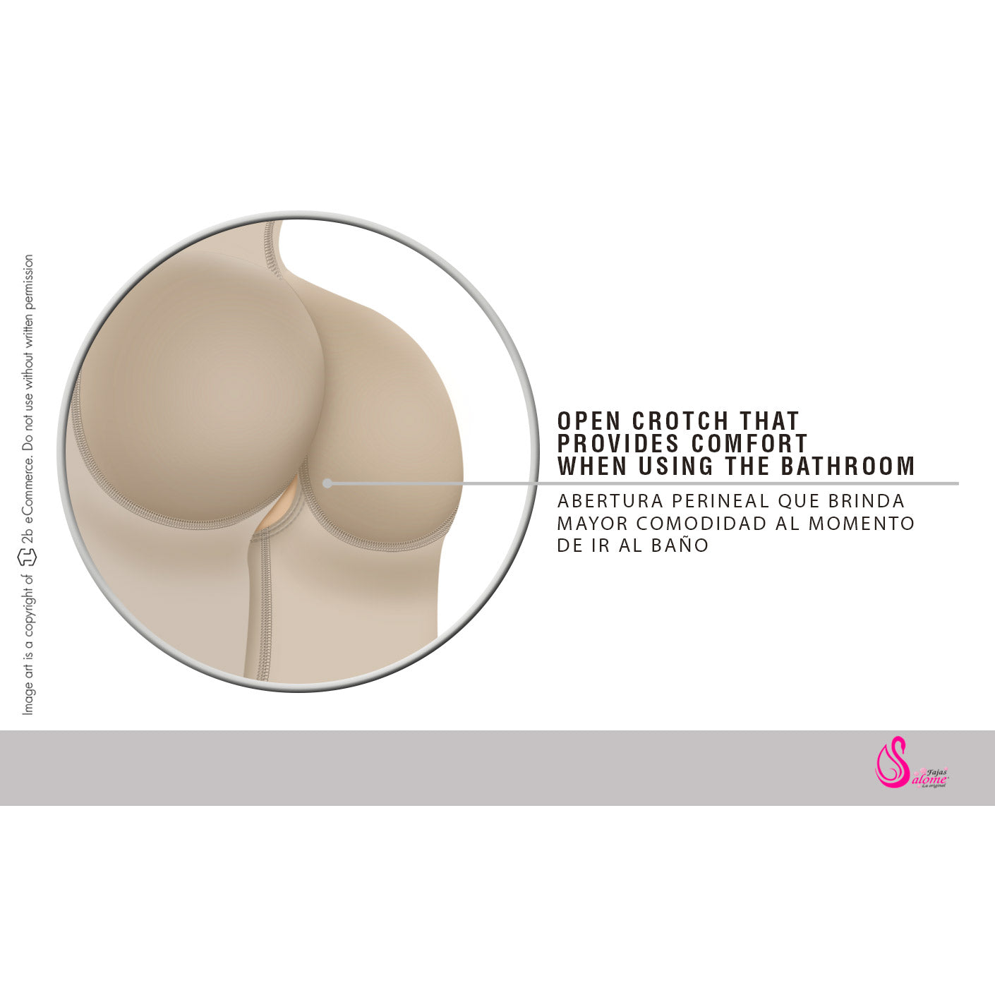 Colombian Fajas Salome 0518| STAGE 1 POST SURGERY BODYSUIT | WOMEN'S THICK STRAP KNEE LENGTH FULL BODY SHAPER | POWERNET