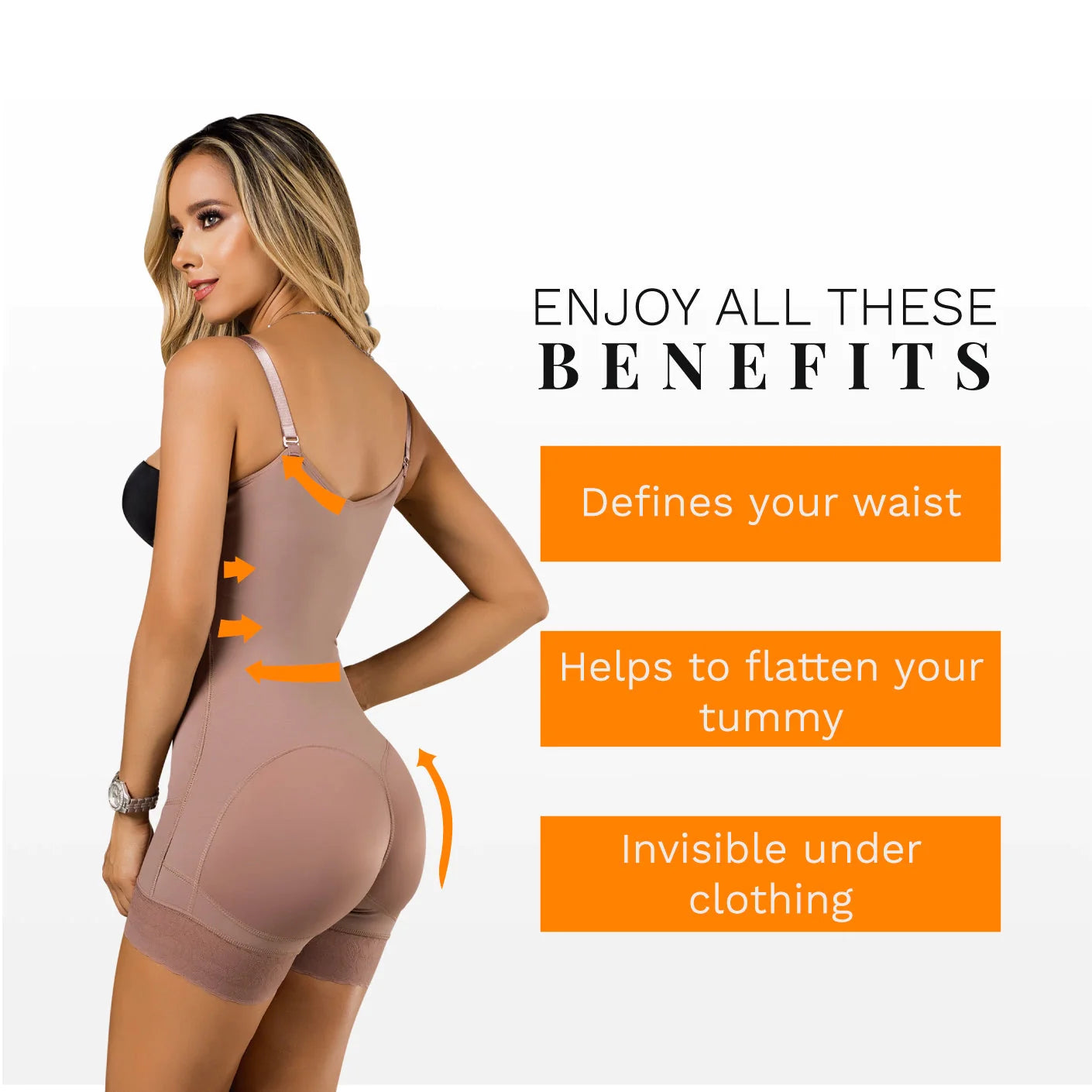 Fajas Colombianas Postpartum & Every Day Use Buttlifting Shapewear | 21113