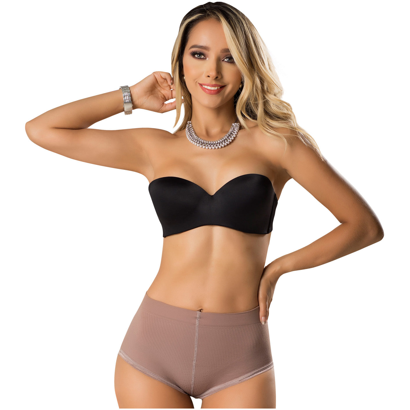 High Waist Butt Lifting Push Up Shaping Panties | 21896