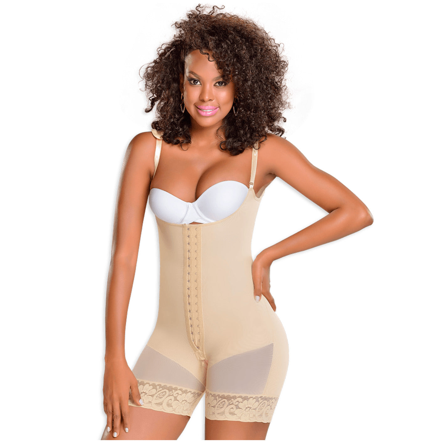 Colombian Fajas Daily Use Special Event Shapewear Mid-Thigh Length | 0068