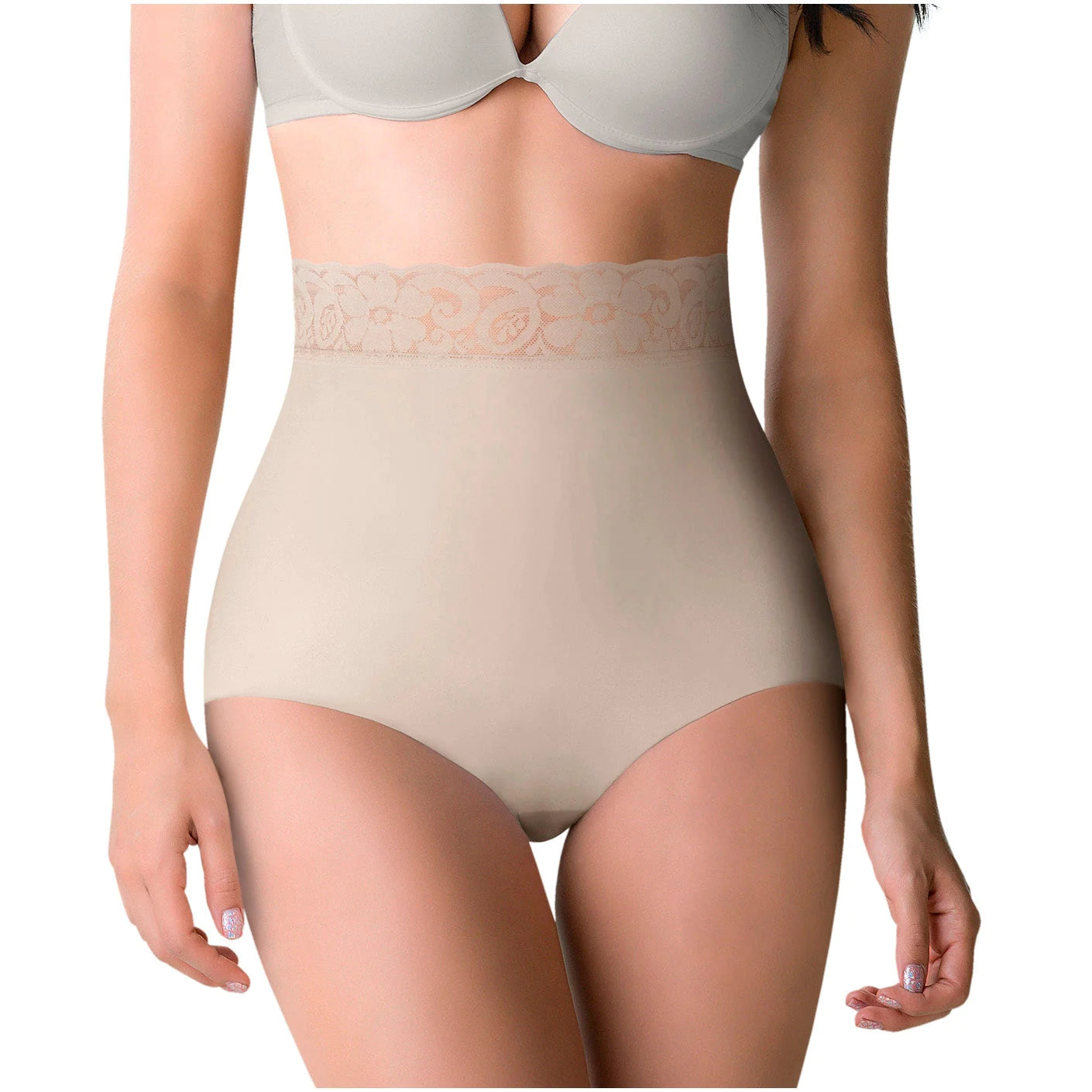 Colombian Fajas Seamless High Waisted Daily Use Shapewear | 2036