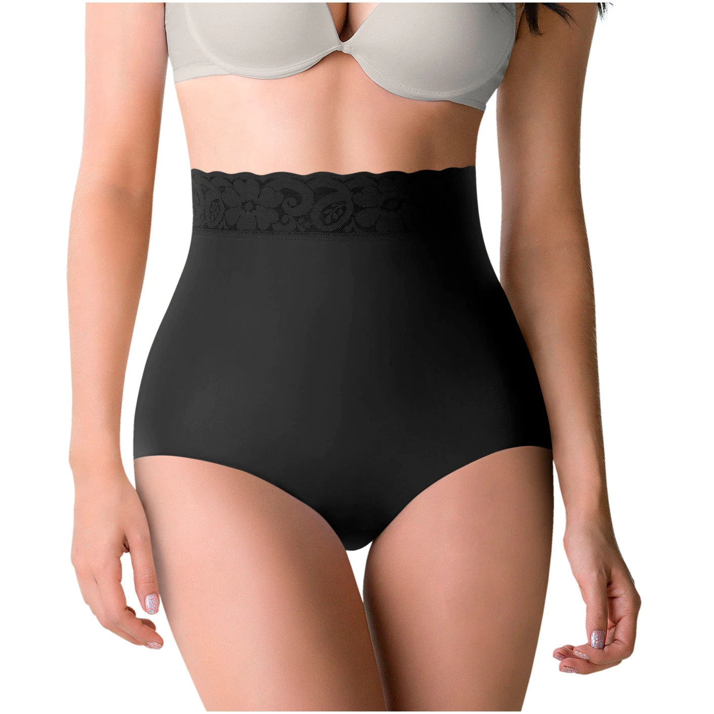 Colombian Fajas Seamless High Waisted Daily Use Shapewear | 2036