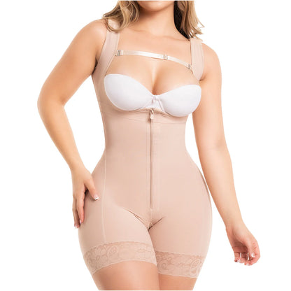 Colombian Tummy Control Postpartum Shapewear Wide Straps | 217-01