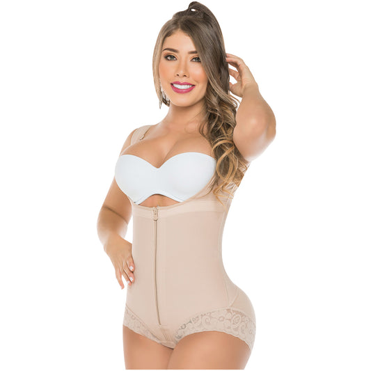 Fajas Colombianas Open Bust Panty Bodysuit Shapewear | 411