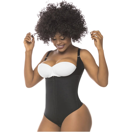 Fajas Colombianas High Compression Thong Body Shaper | 351-01