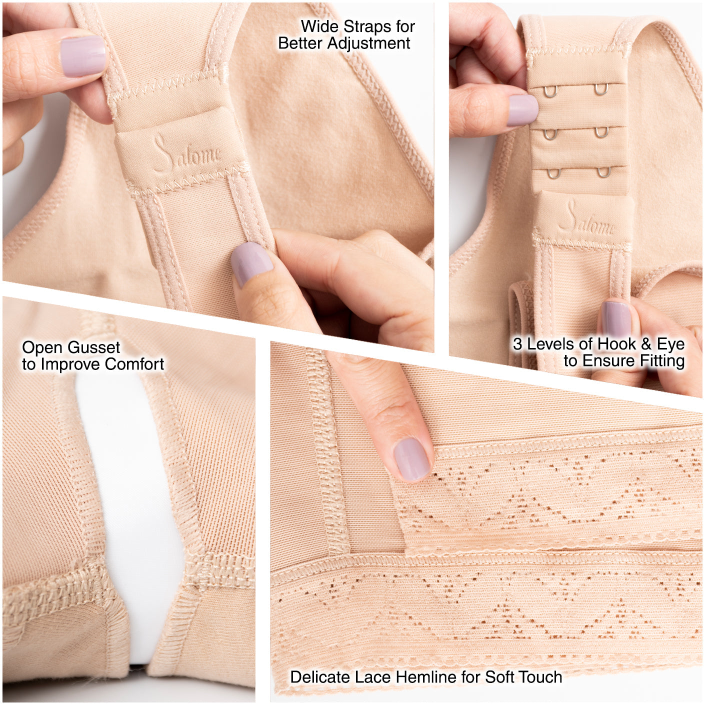 Colombian Fajas Salome 0518| STAGE 1 POST SURGERY BODYSUIT | WOMEN'S THICK STRAP KNEE LENGTH FULL BODY SHAPER | POWERNET