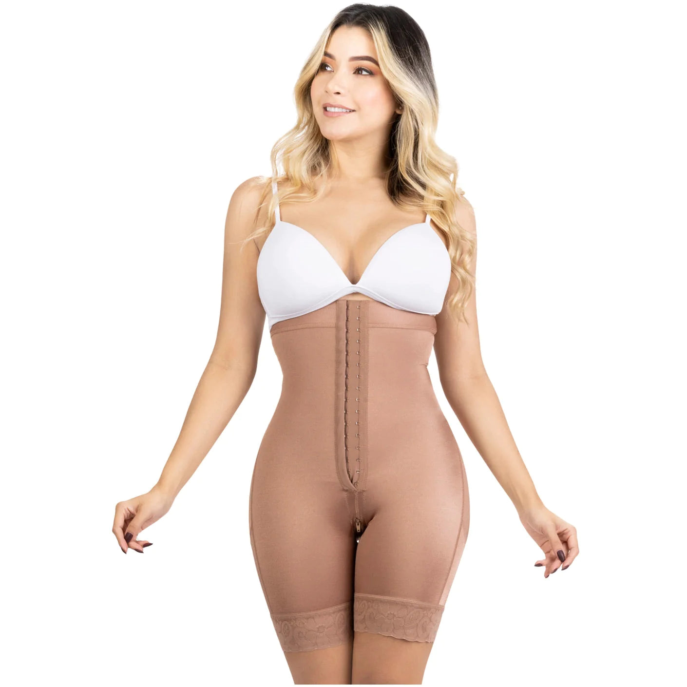 Fajas Colombianas Butt Lifter Tummy Control Strapless Shapewear | TR72BF