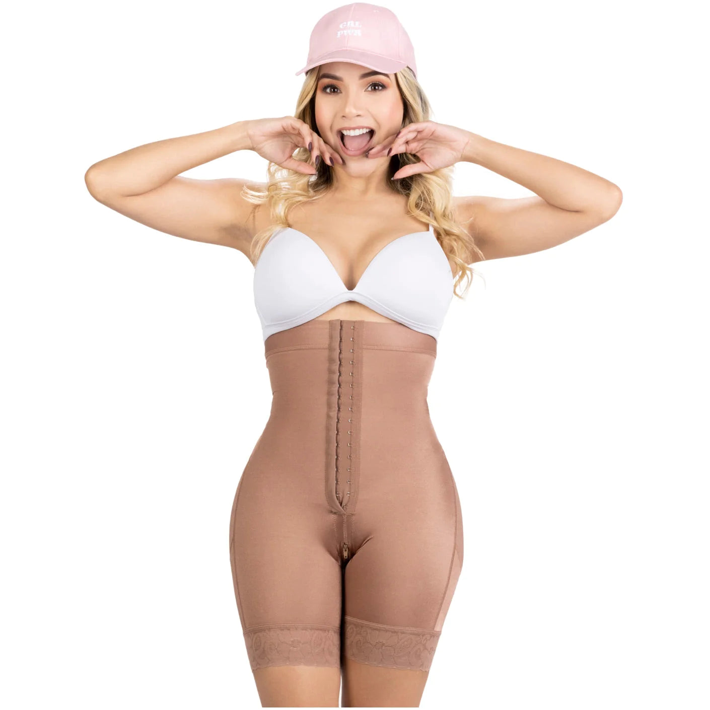 Fajas Colombianas Butt Lifter Tummy Control Strapless Shapewear | TR72BF